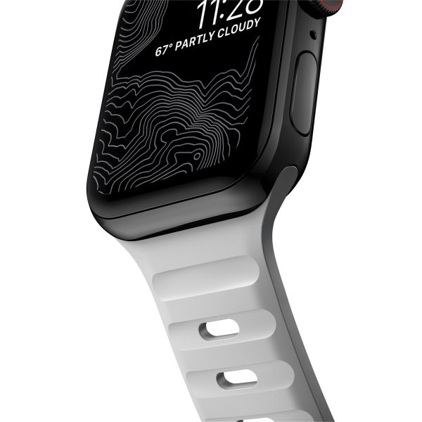 Nomad Bracelet Sport FKM Apple Watch | 44/45/46/49 mm - Lunar Gray