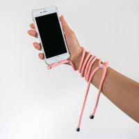 imoshion Coque arrière transparente avec cordon Apple iPhone 8 Plus / 7 Plus - Rose