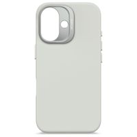 Decoded Coque en silicone MagSafe Apple iPhone 16 - Stone Grey