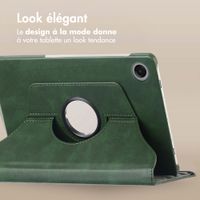 imoshion Coque tablette rotatif à 360° Samsung Galaxy Tab A11 / A9 8.7 pouces - Vert