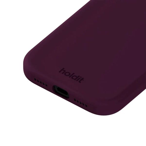 Holdit Coque Silicone Apple iPhone 17 Pro Max - Deep Plum