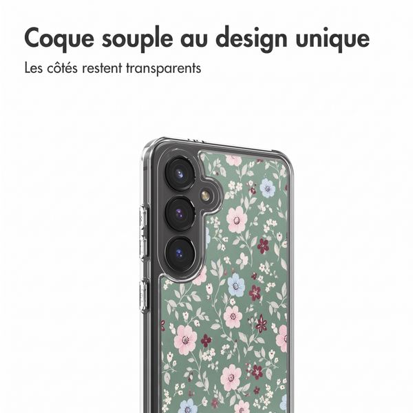 imoshion Coque Design Samsung Galaxy S24 - Flower Fields