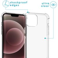 imoshion Coque arrière transparente avec cordon Apple iPhone 13 Pro Max - Noir