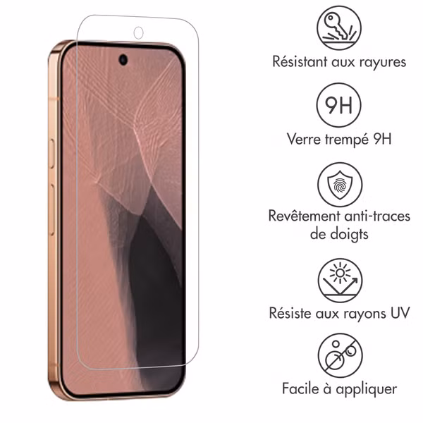 Accezz Protection d'écran en verre trempé 2-pack Google Pixel 11 Pro
