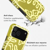 Selencia Coque arrière Vivid Apple iPhone 18 Pro Max / 17 Pro Max - Chalky Bloom