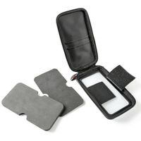 Lampa Support de téléphone Smart Case pour scooter - Résistant aux éclaboussures - Rotation à 360° - Fixation sur rétroviseur et pare-brise - Noir