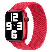 Apple 4 Pack Bracelet Solo tressé Apple Watch | 38/40/41/42 mm - Taille 7 - Black Unity/ (PRODUCT)RED/ Lavender/ Lake Green
