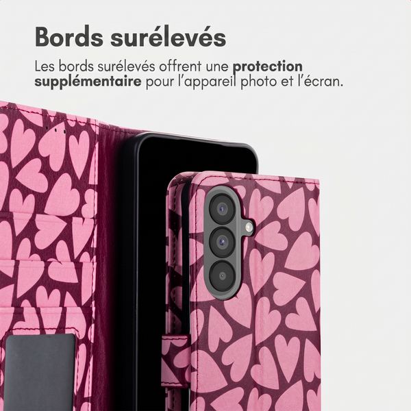 imoshion Étui de télephone portefeuille Design Samsung Galaxy A37 (5G) - Hearty Blush