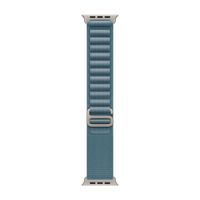 Apple Bracelet Alpine Loop Apple Watch | 44/45/46/49 mm - Taille S - Light Blue / Natural Titanium