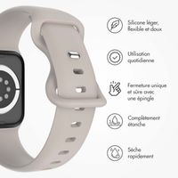 imoshion Bracelet en silicone⁺ Apple Watch | 44/45/46/49 mm - Taille M/L - Stone