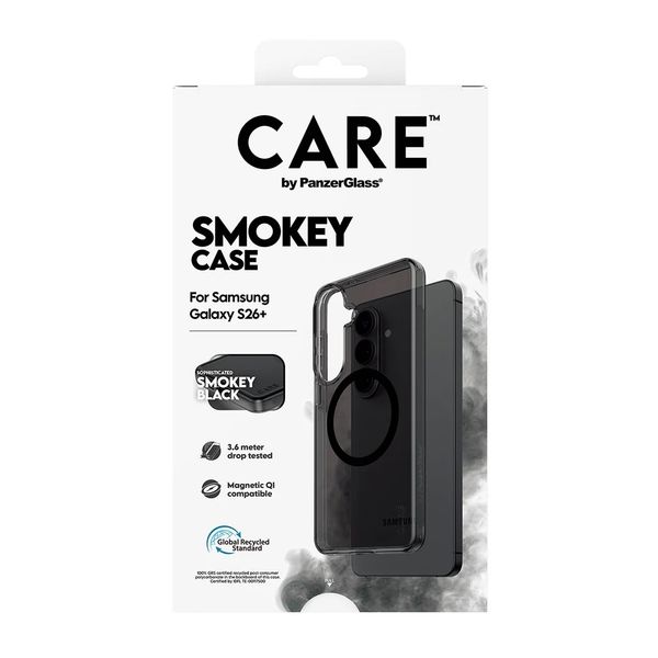 CARE by PanzerGlass Coque Urban Combat Samsung Galaxy S26 Plus - Smokey Black