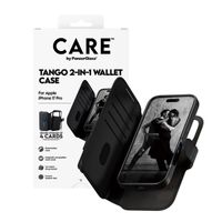 CARE by PanzerGlass Étui de télephone portefeuille Tango 2 en 1 avec MagSafe Apple iPhone 17 Pro - Black