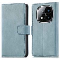imoshion Étui de télephone portefeuille de luxe Xiaomi Redmi Note 14 Pro (4G) - Bleu clair
