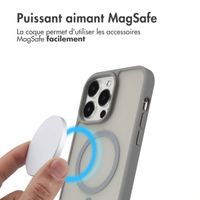 imoshion Coque Color Guard avec MagSafe Apple iPhone 14 Pro Max - Gris