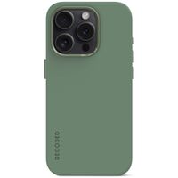 Decoded Coque en silicone MagSafe Apple iPhone 15 Pro Max - Sage Leaf Green