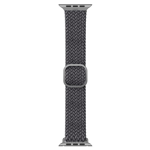 Uniq Bracelet tressé Aspen Apple Watch | 38/40/41/42 mm - Granite Grey