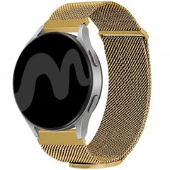 imoshion Bracelet magnétique milanais  - Connexion universelle 22 mm - Taille M - Doré
