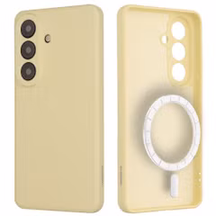 imoshion Coque Couleur avec MagSafe Samsung Galaxy S26 - Vanilla
