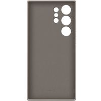 Samsung Coque originale en cuir vegan Samsung Galaxy S24 Ultra - Taupe