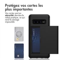 imoshion Coque arrière avec porte-cartes Samsung Galaxy S10 - Noir