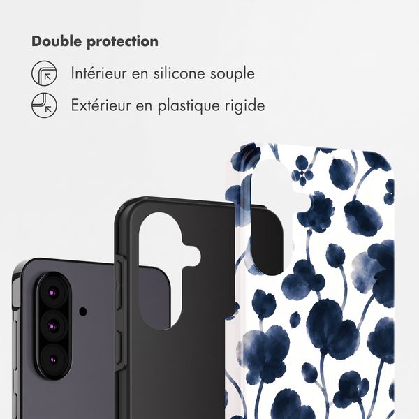 Selencia Coque arrière Vivid Samsung Galaxy A37 (5G) - Midnight Blossom