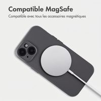 Accezz Coque Grip avec MagSafe Apple iPhone 13 - Gris