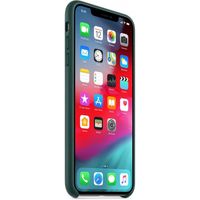 Apple Coque Leather Apple iPhone Xs Max - Forest Green
