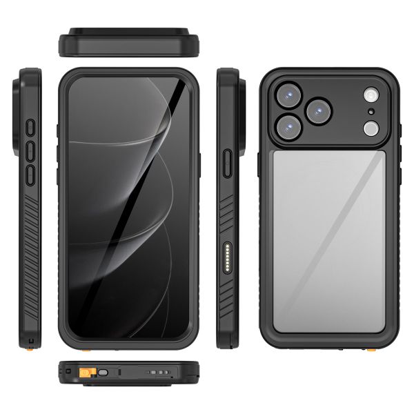 Redpepper Coque imperméable Dot Plus Apple iPhone 17 Pro Max - Noir