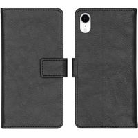imoshion Étui de télephone portefeuille de luxe Apple iPhone Xr - Noir