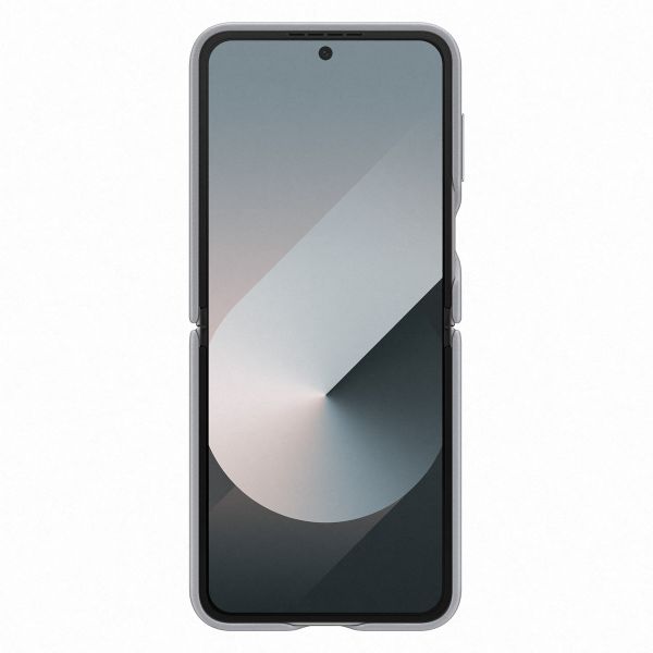 Samsung Original Coque KindSuit en Cuir Végan Samsung Galaxy Z Flip 6 / Flip 7 FE - Gray