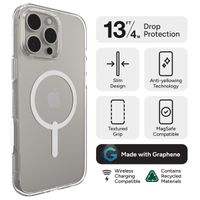 ZAGG Coque Crystal Palace Snap MagSafe Apple iPhone 16 Pro Max - Clear
