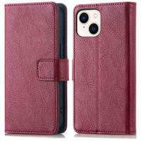 imoshion Étui de télephone portefeuille de luxe Apple iPhone 14 / 13 - Bordeaux