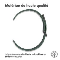 imoshion Bracelet en cuir magnétique Samsung Galaxy Watch 7 40/44 mm - Vert