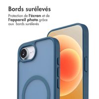 imoshion Coque Color Guard avec MagSafe Apple iPhone 17e / 16e - Bleu foncé