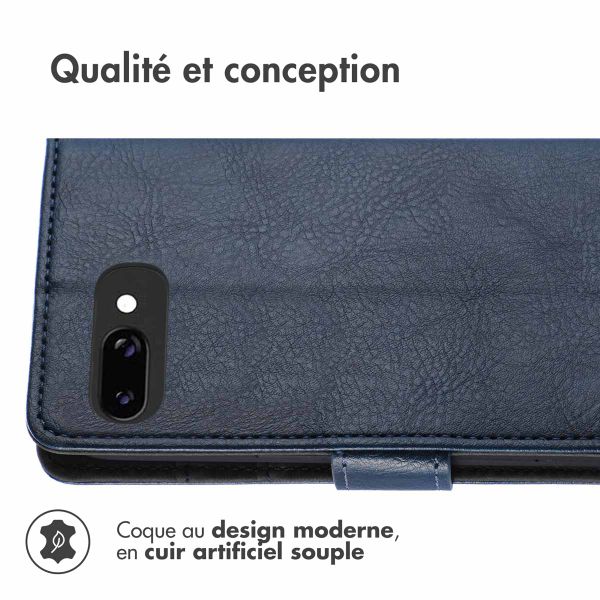 imoshion Étui de télephone portefeuille de luxe Google Pixel 9A - Bleu foncé