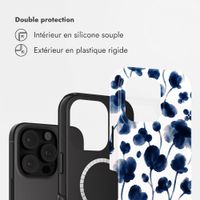 Selencia Coque arrière Vivid avec MagSafe Apple iPhone 16 Pro Max - Midnight Blossom