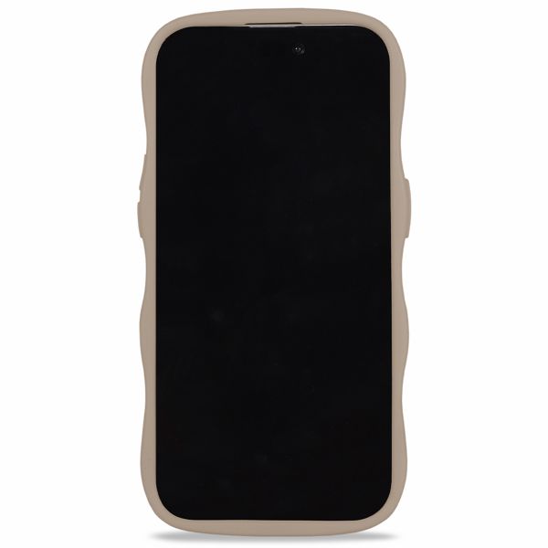 Holdit Coque Wavy Apple iPhone 15 Pro - Mocha Brown
