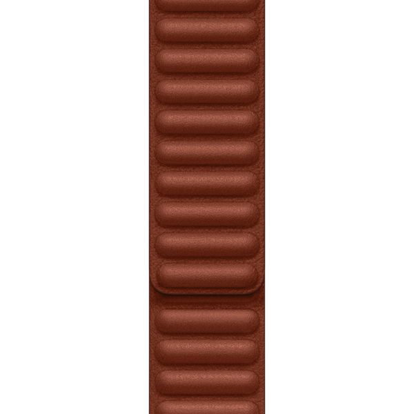 Apple Bracelet Leather Link Apple Watch | 38/40/41/42 mm - Taille S/M - Umber