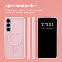 imoshion Coque Color Guard avec MagSafe Samsung Galaxy S26 FE / S25 FE - Rose clair