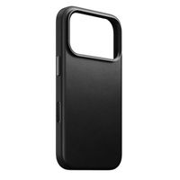 Nomad Coque arrière Traditional Leather avec MagSafe Apple iPhone 17 Pro - Noir