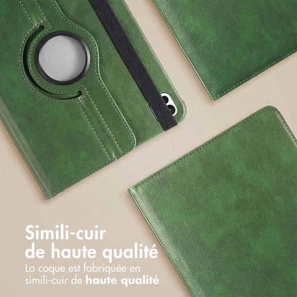 imoshion Coque tablette rotatif à 360° Apple iPad Pro 11 (2025) M5 / (2024) M4 - Vert