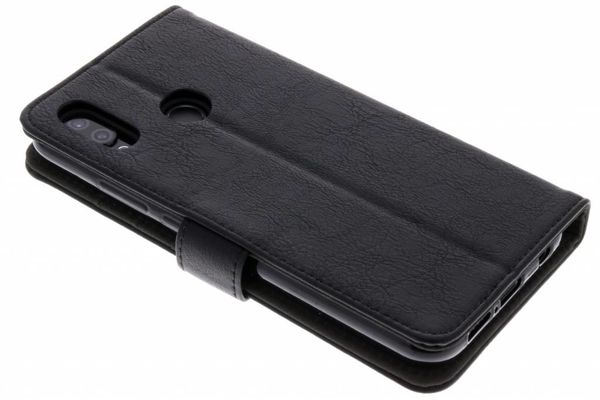 Étui de télephone portefeuille Huawei P20 Lite - Noir