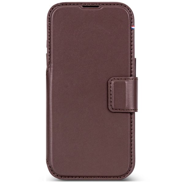Decoded Portefeuille détachable 2 en 1 en cuir MagSafe Apple iPhone 18 Pro / 17 Pro - Chocolate Brown