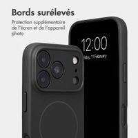 Accezz Coque Grip avec MagSafe Apple iPhone 18 Pro / 17 Pro - Noir
