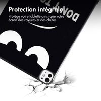 imoshion Coque tablette Design Trifold Apple iPad Pro 11 (2025) M5 / (2024) M4 - Don't touch