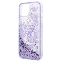 Guess Coque Liquid Glitter Apple iPhone 14 - Violet