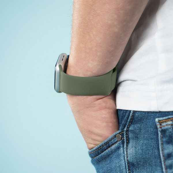 imoshion Bracelet silicone multipack Fitbit Versa 4 / 3 / Sense (2) - Noir / Vert / Bleu