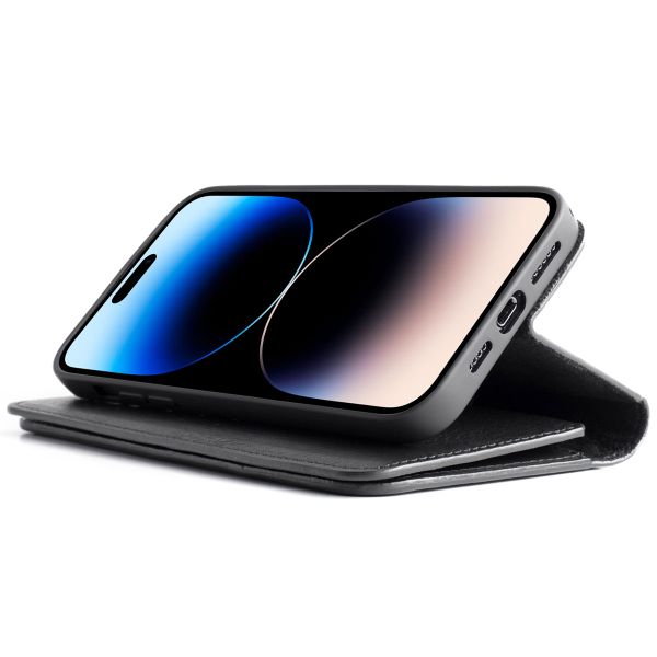 Wachikopa Étui de télephone portefeuille Multi Wallet Apple iPhone 14 Pro - Noir