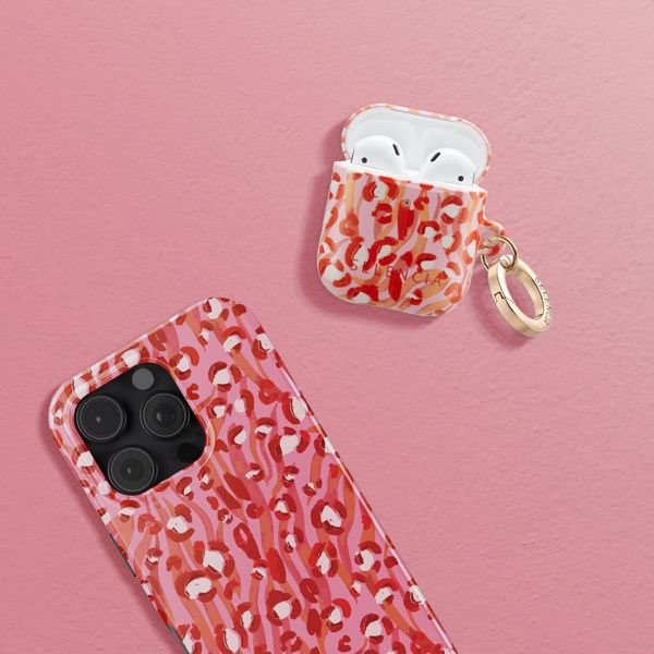 Selencia Coque Vivid  Apple Airpods 1 / 2 - Wild Spots Lipstick