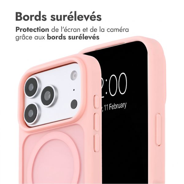 imoshion Coque Color Guard avec MagSafe Apple iPhone 18 Pro Max / 17 Pro Max - Rose clair